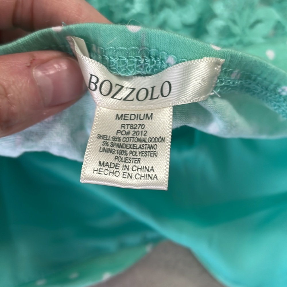 5 for $25 đź’´Bozzolo baby green bralette in a medium - Picture 5 of 5